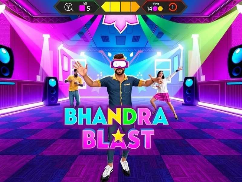 Bhangra Blast VR Game Cover Bhangra Blast VR Game Cover